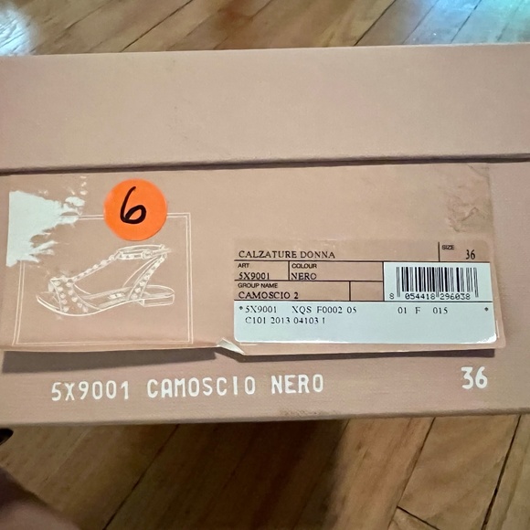 COPY - Miu Miu Crystal Embellished Strappy Flat Sandals Size 36 - Picture 9 of 9